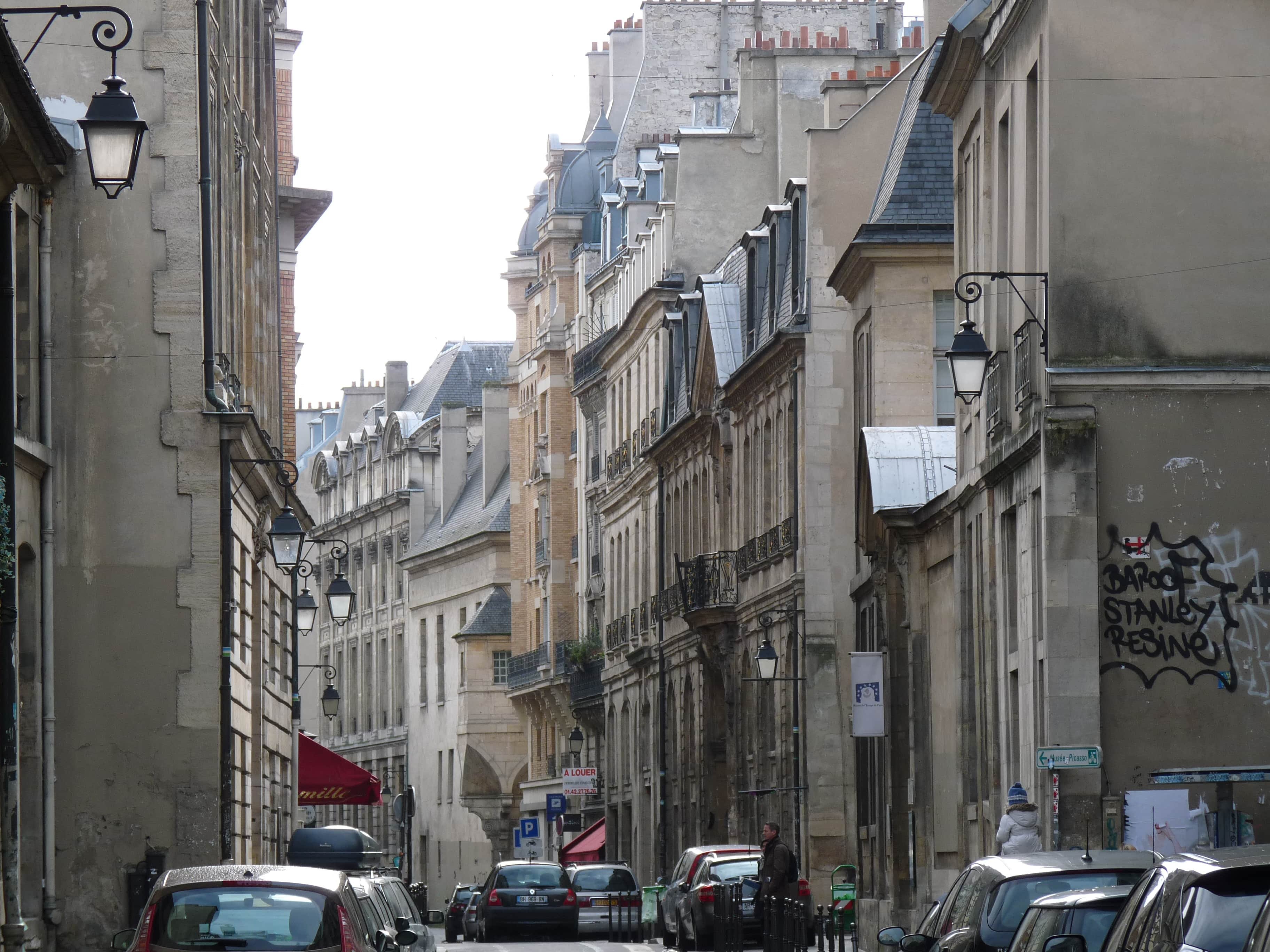 rue francs bourgeois near 9 hotel confidentiel